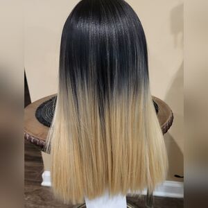 $65 New Outre Straight Premium Synthetic Lave Front Wig